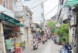 Mặt tiền hẻm 258 Dương Bá Trạc 5.2x25 140m2 đúc 3 tầng chỉ 16 tỷ 5